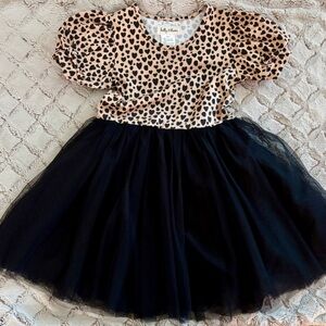 Holly & Bloom heart Leopard Print Dress